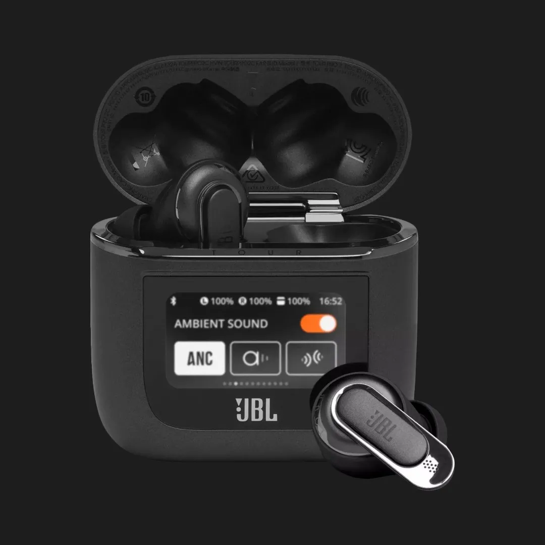 Купить Наушники JBL Tour Pro 2 (Black) (JBLTOURPRO2BLK) — цены